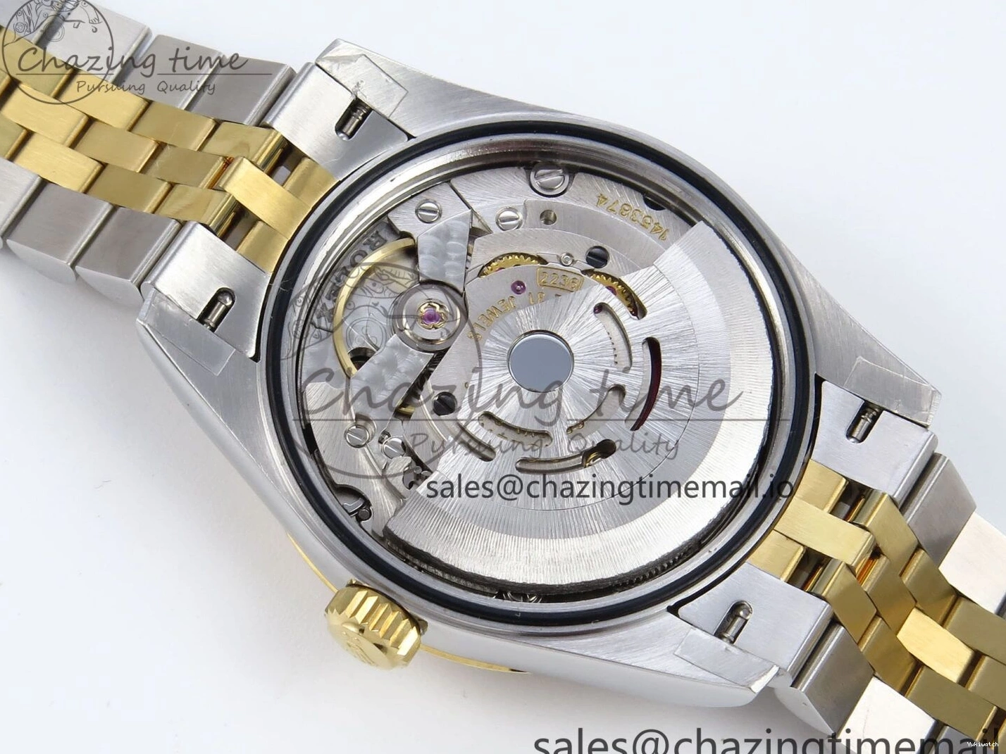31 Best Jubilee Edition JARF 904L Silver on Bracelet DateJust SS 278383RBR YG Dial Roman Steel Diamonds HZ2236 1:1 1219
